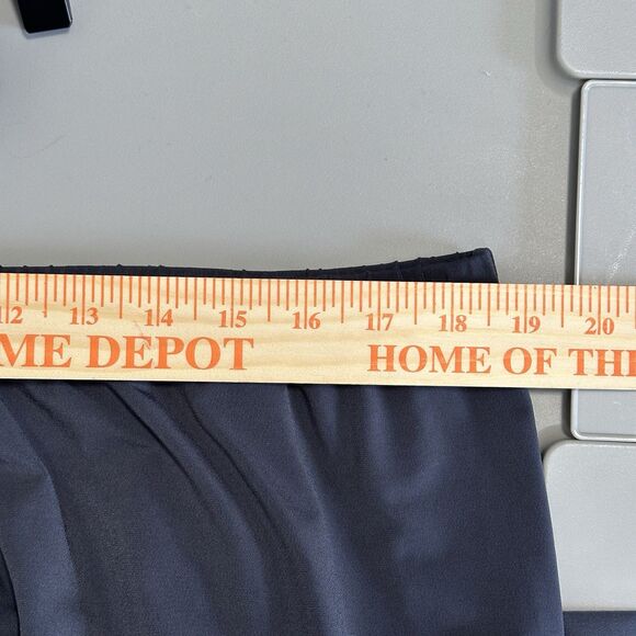 Bob Mackie Wearable Art Wide Leg Pants Womens 1X Gray Slinky Lagenlook Travel - Picture 5 of 8